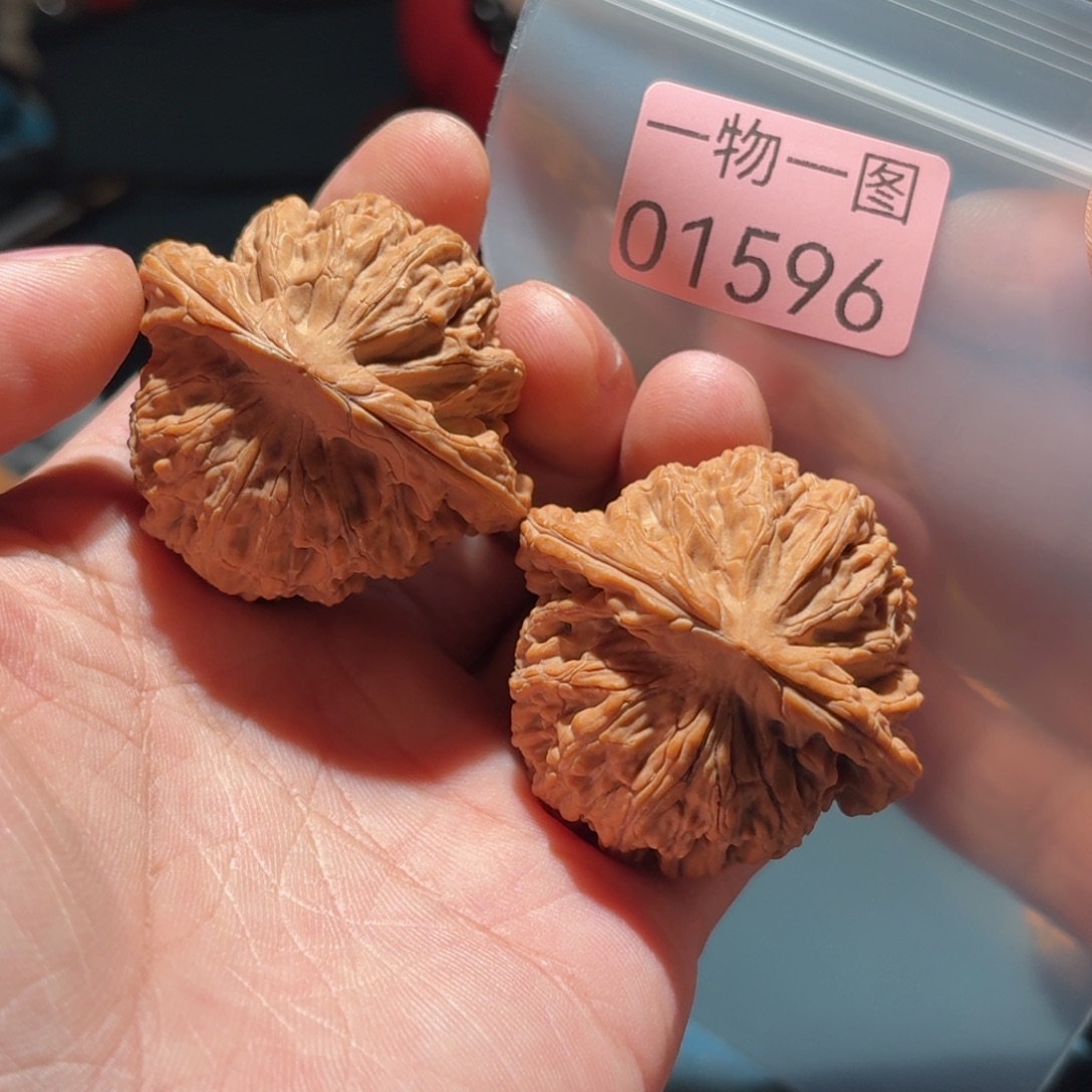 把件文玩核桃望月
