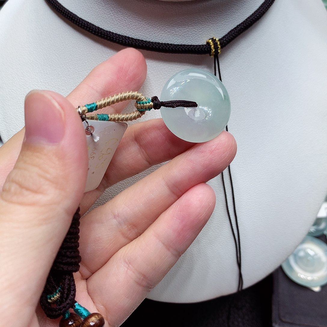 颈饰未镶嵌翡翠编号3，21/4.6