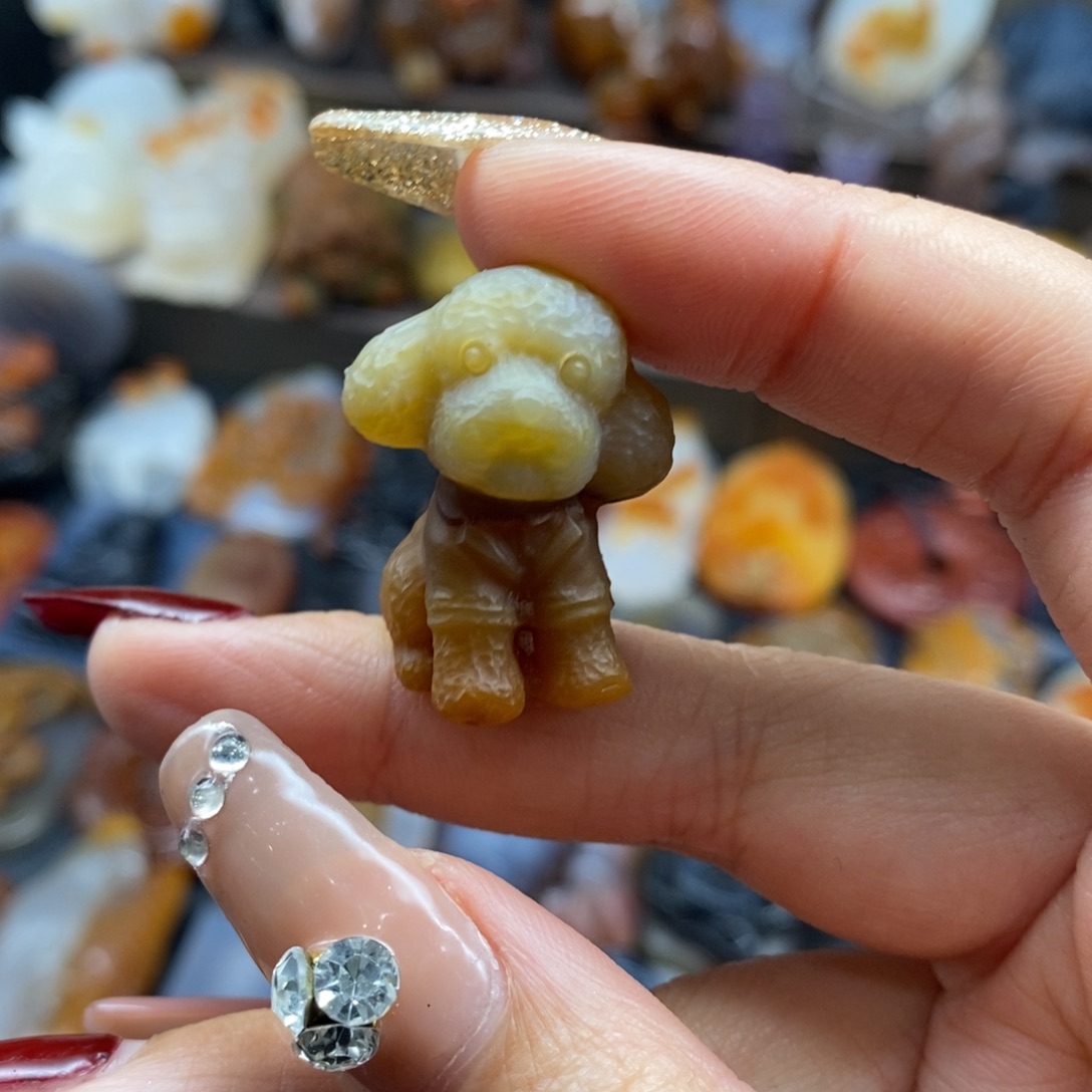 玛瑙/玉髓吊坠(不含链)未镶嵌