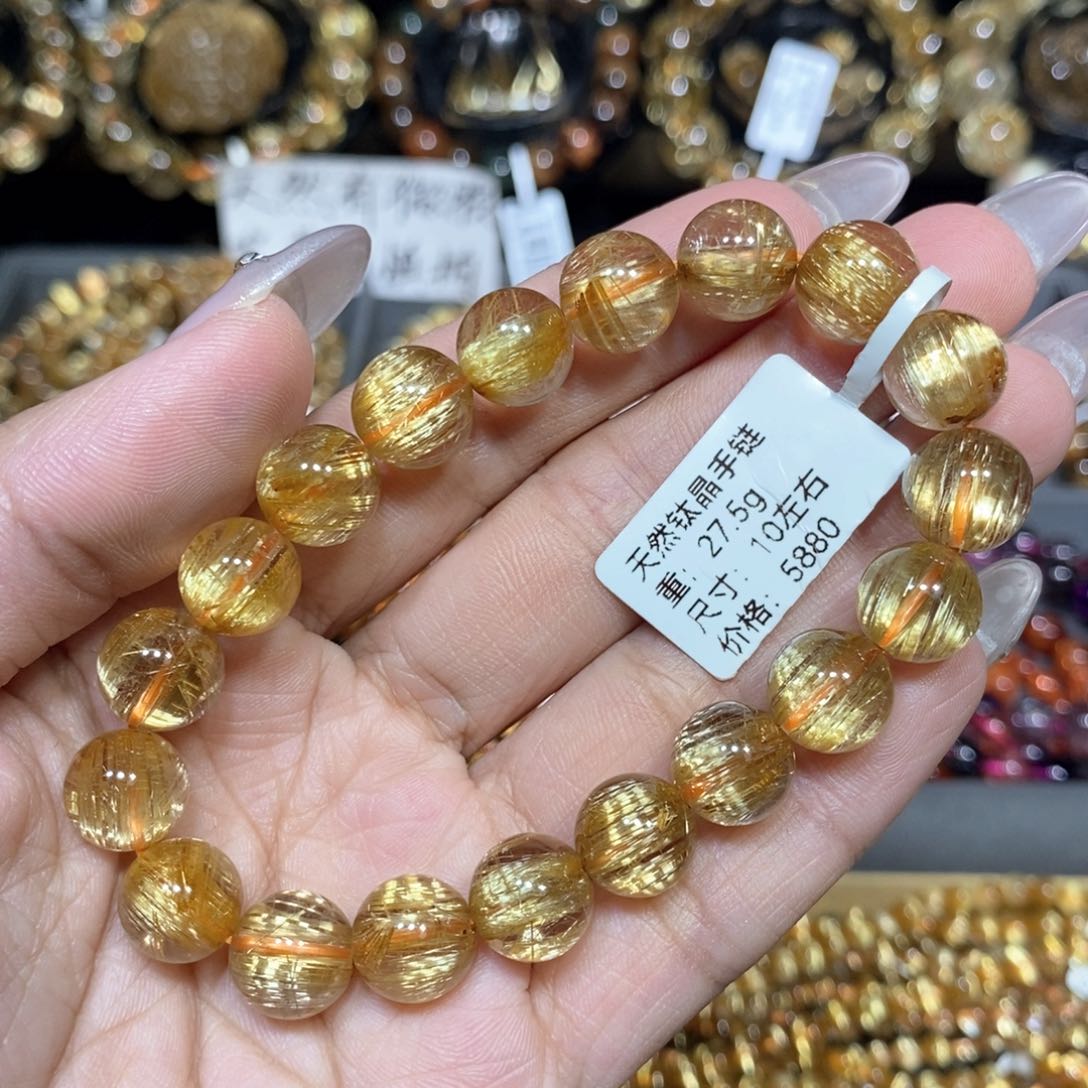 水晶手链未镶嵌?****?芊