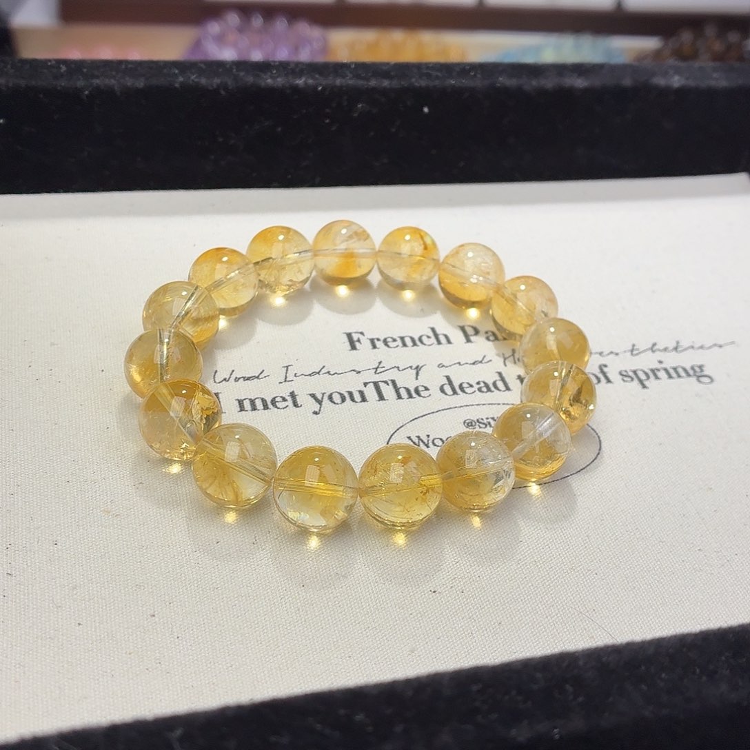 杀***你水晶手串未镶嵌天然水晶12+