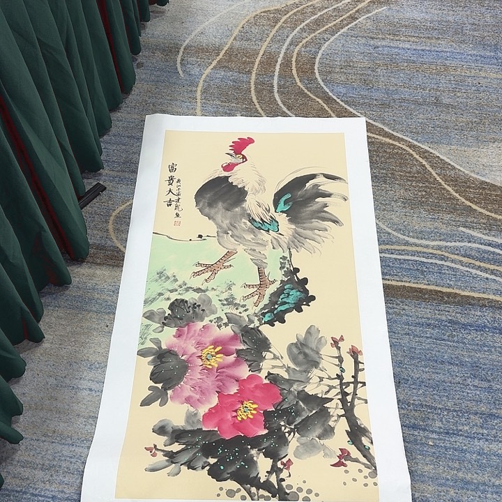 国画不赚钱，就是玩。