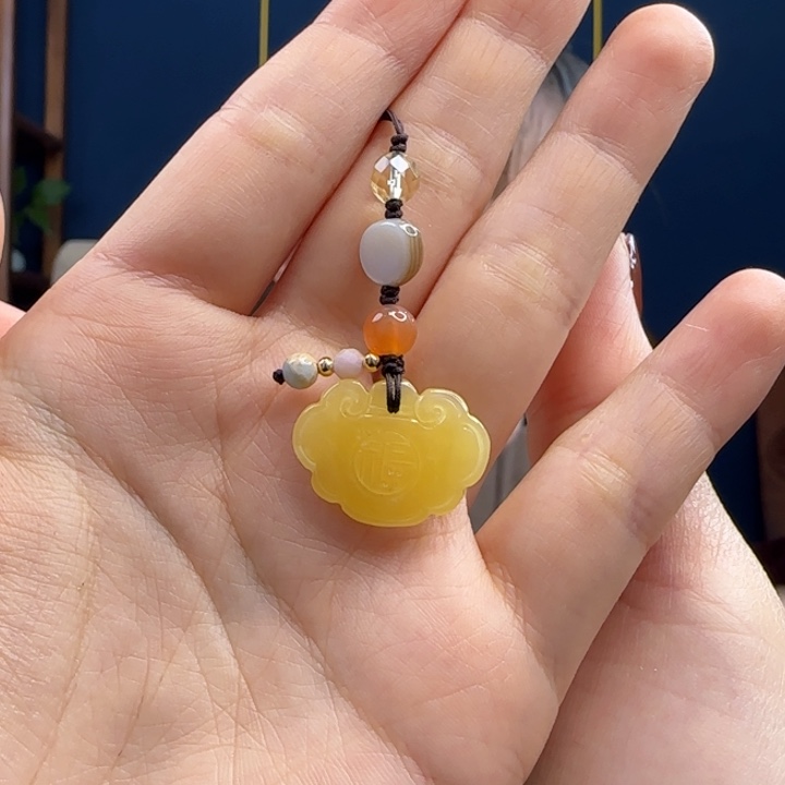 蜜蜡吊坠(赠链)未镶嵌