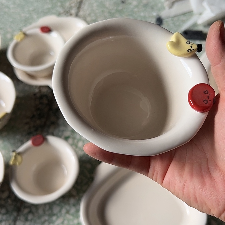 瓷片默认瑕疵商品米饭碗6