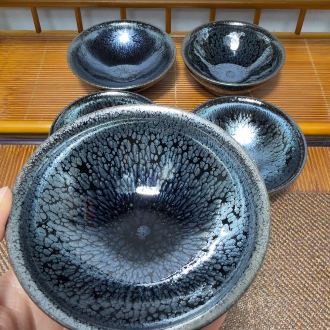 茶盏建盏手工制作主人杯茶杯的