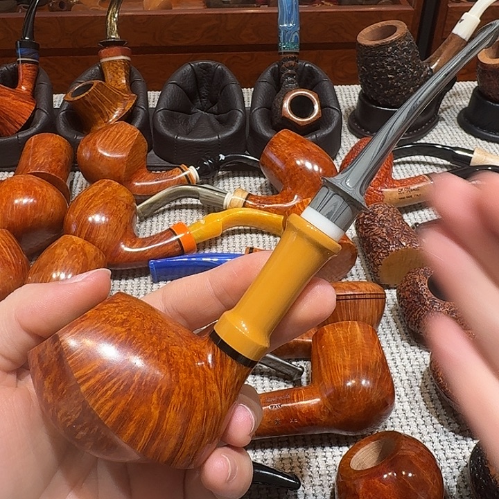 后***生马斯特兰手工烟斗