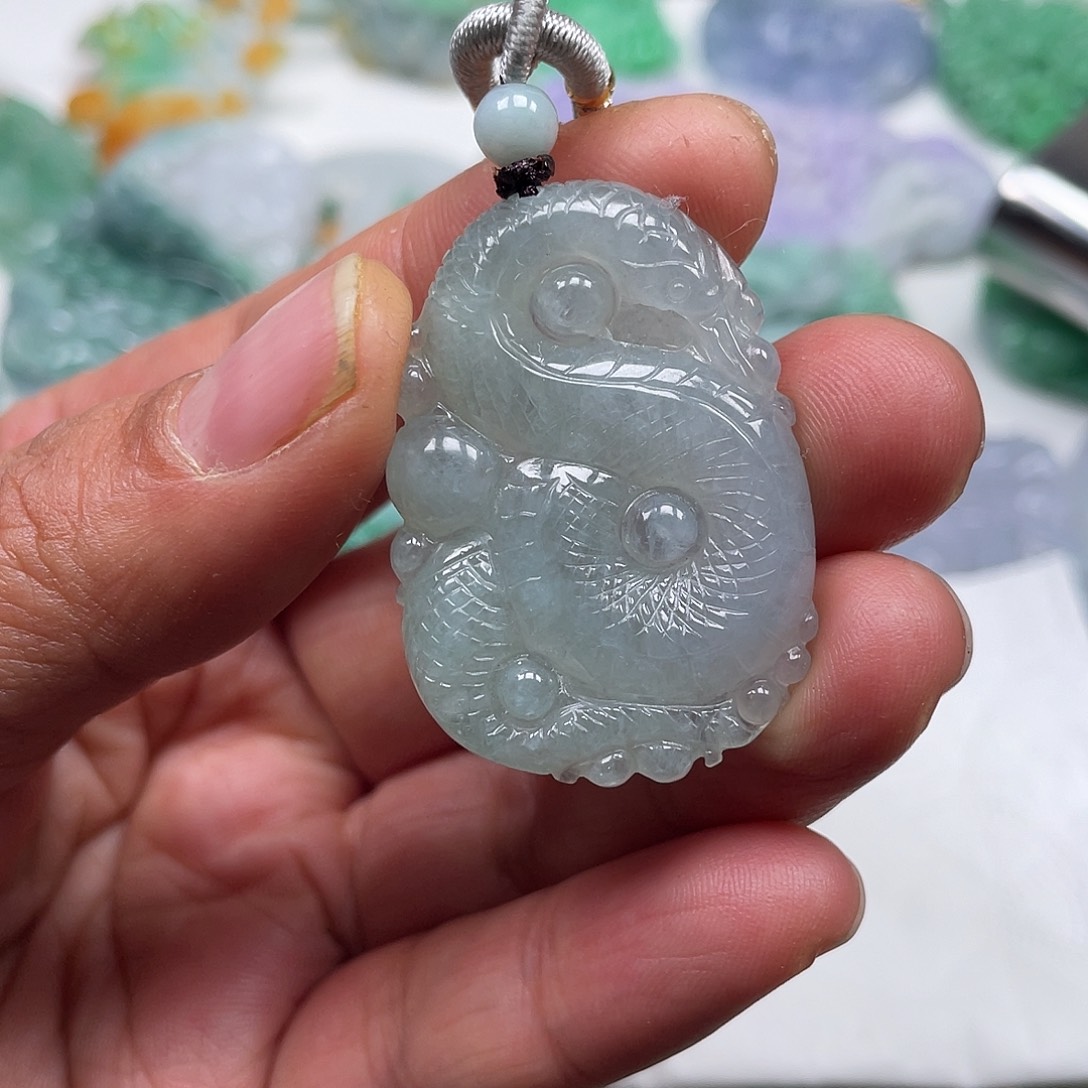 颈饰未镶嵌翡翠翡玉缘翡翠