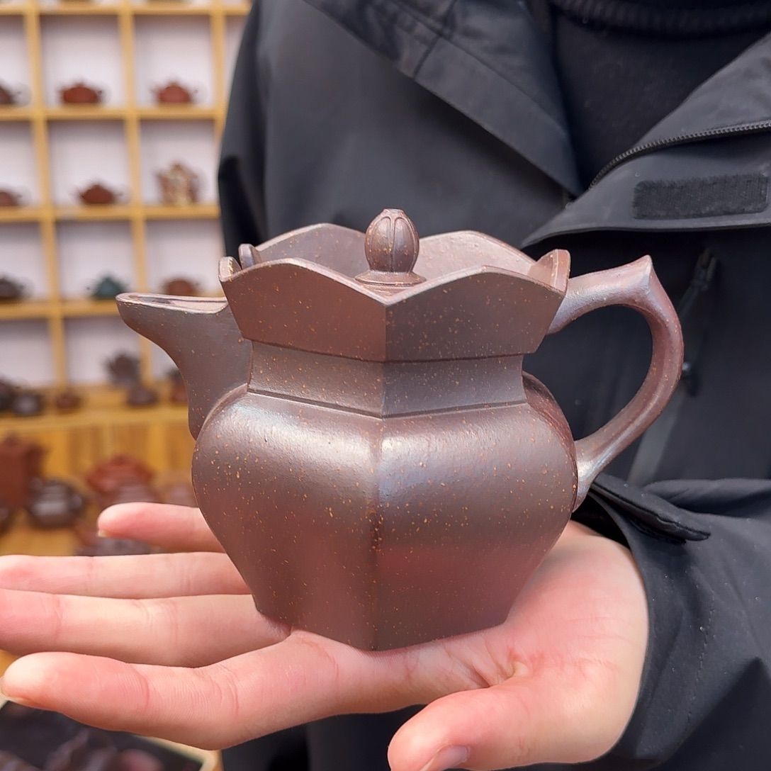 茶壶紫砂僧帽450cc