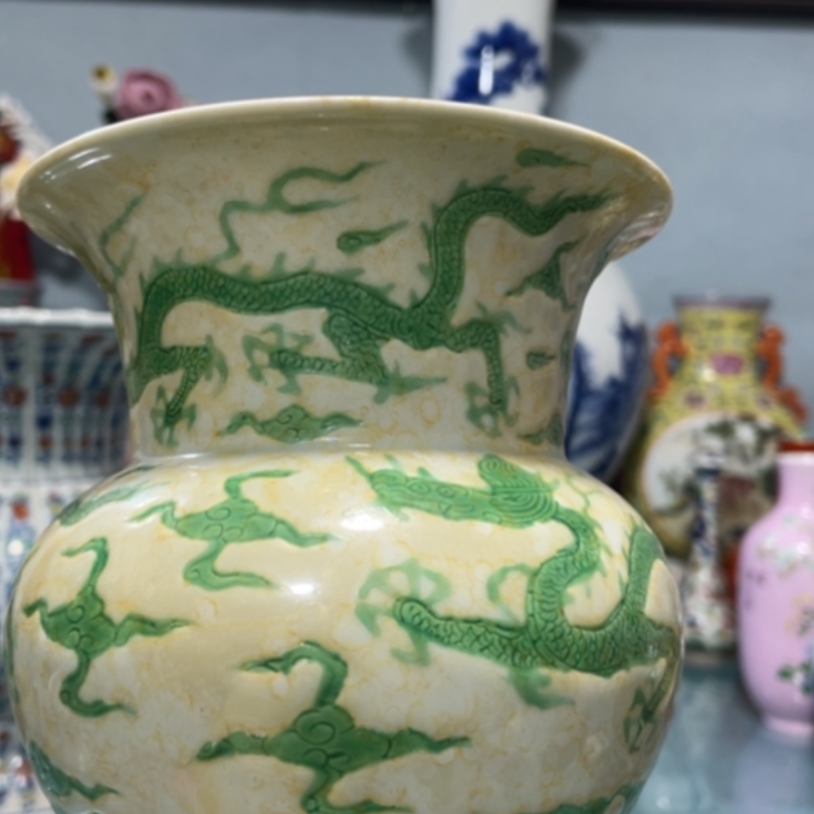 【闪购商品】瓷片常**在雕刻工艺漂亮手工制作