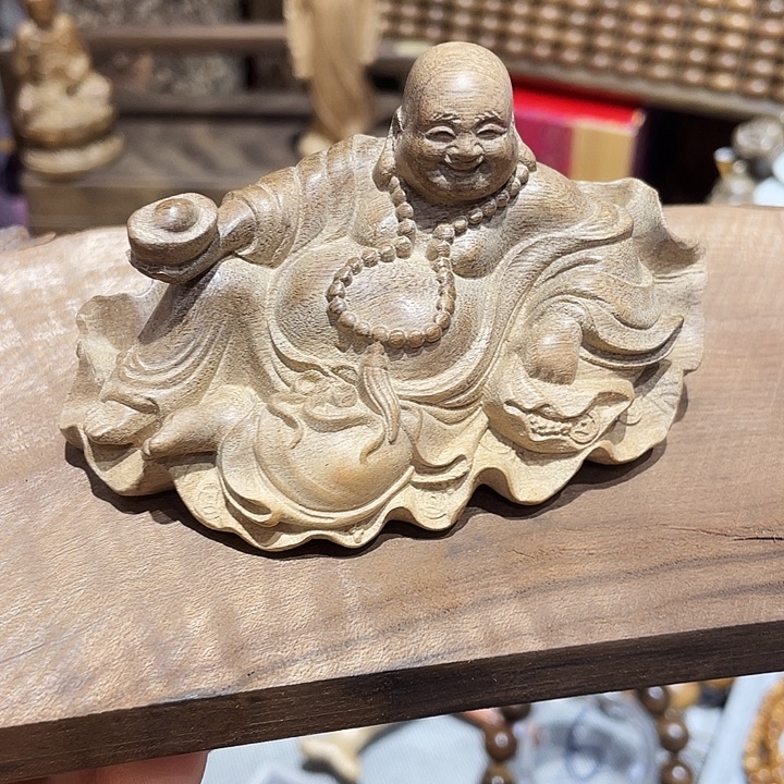 金丝楠小叶桢楠老陈料笑佛