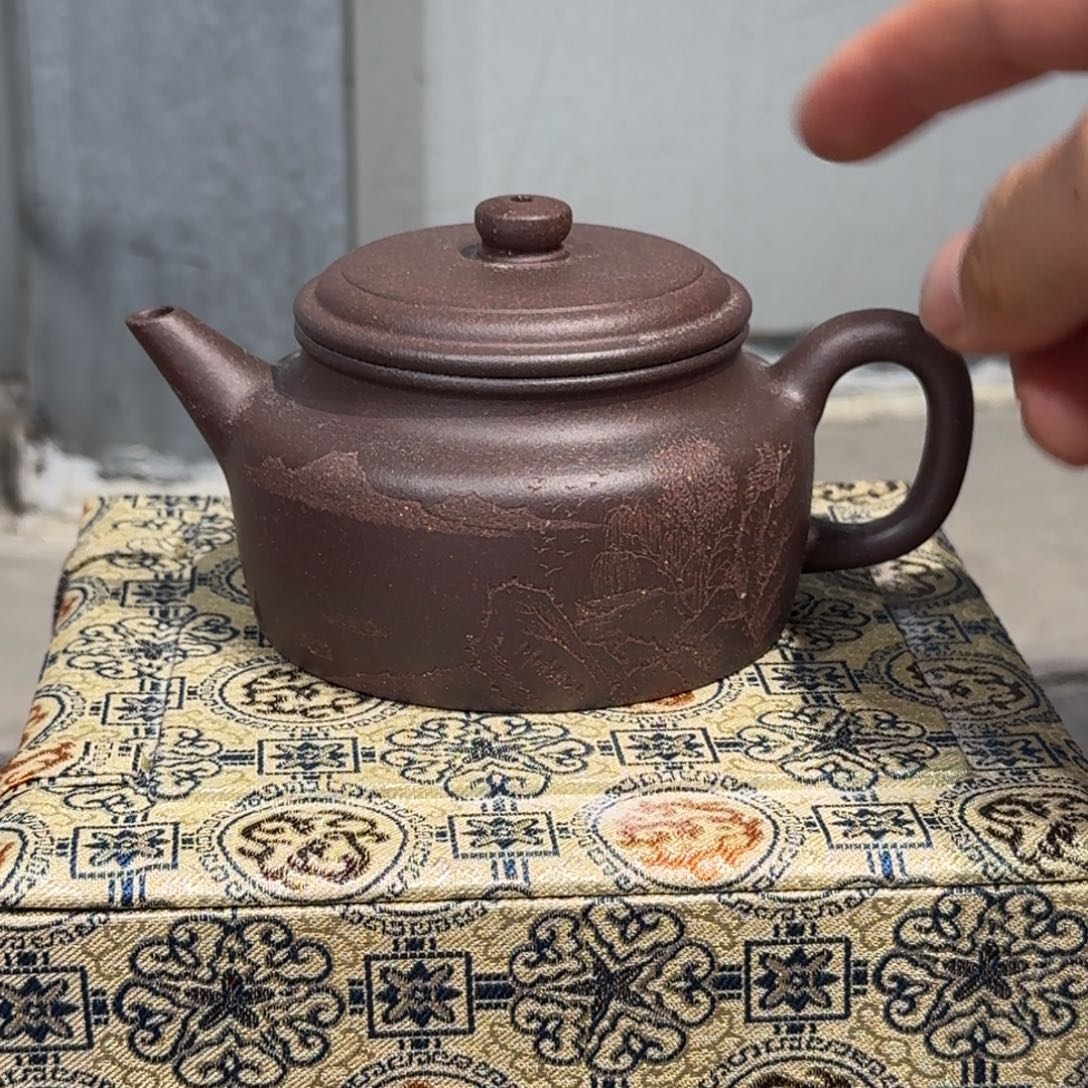 茶壶紫砂原矿原石的制作方法是