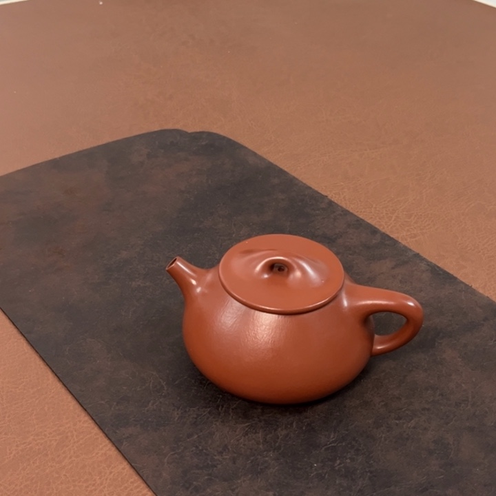紫砂茶壶大**成景舟石瓢粗砂朱泥全手工