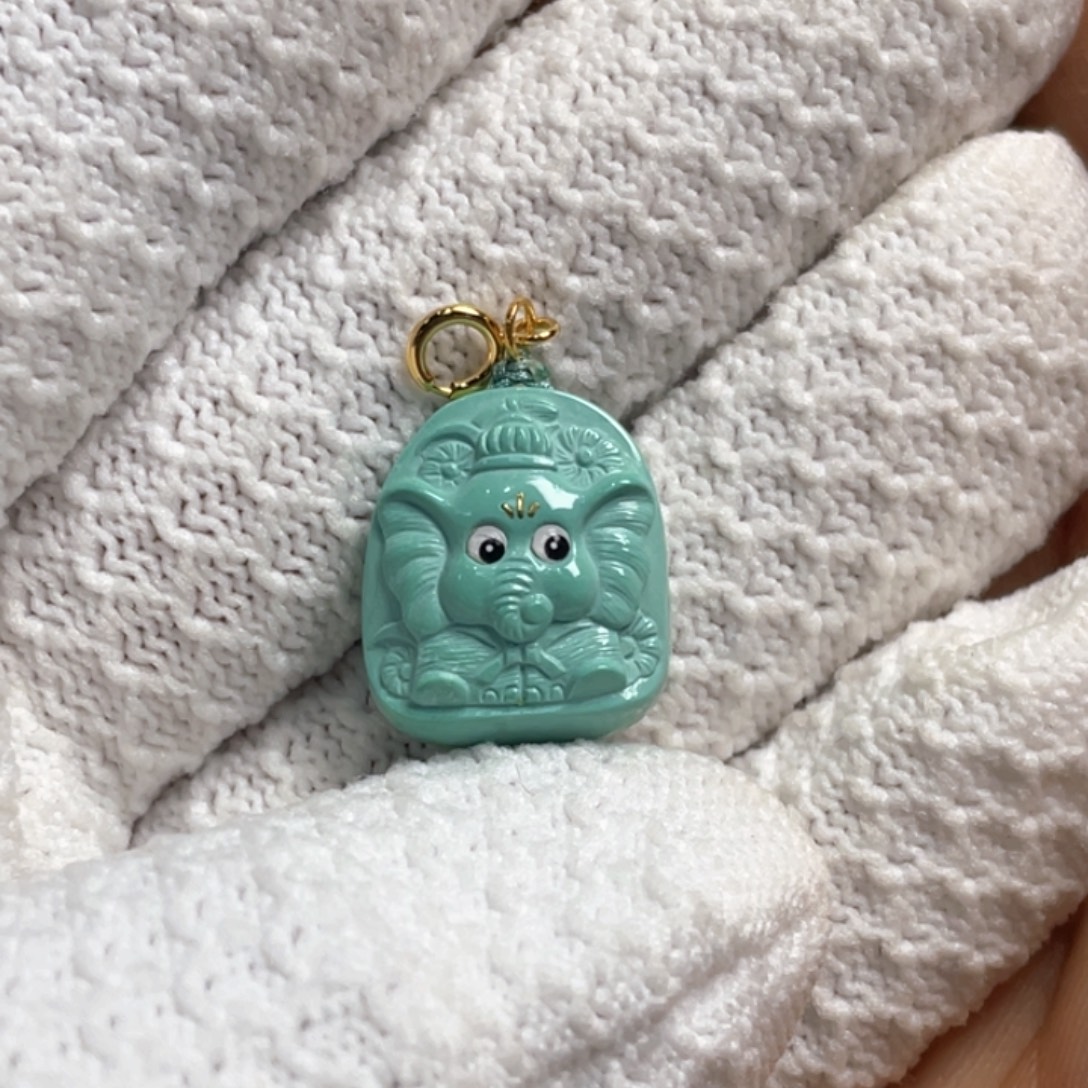 不***包绿松石未镶嵌吊坠(不含链)