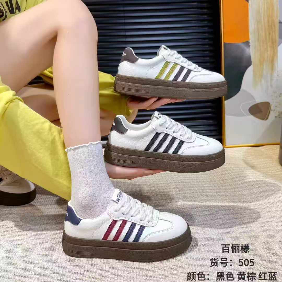 时尚百搭　皮面休闲德顺鞋