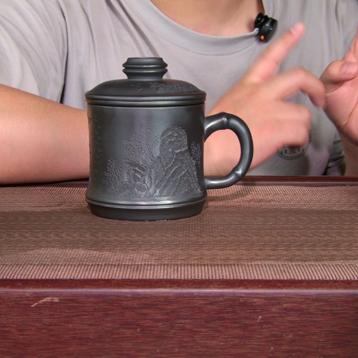 茶杯紫砂高货放漏