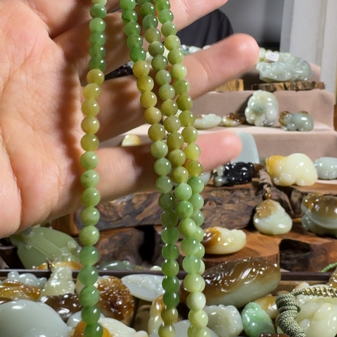 和田玉（糖玉）未镶嵌手链