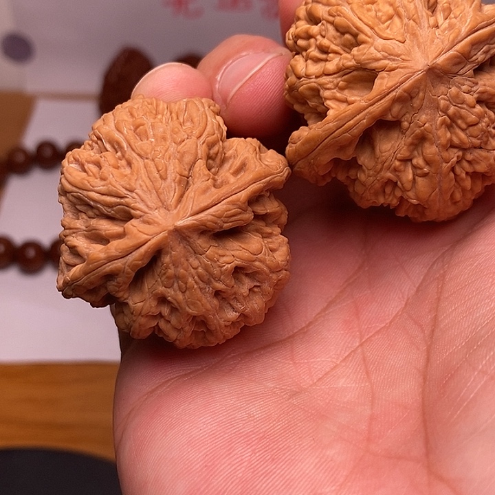 文玩核桃把件大粗筋全品43