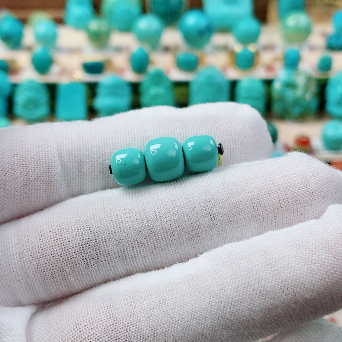 绿松石未镶嵌配饰尺寸7.5