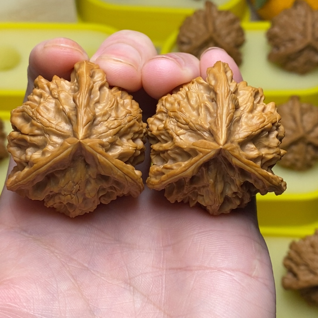 吊坠文玩核桃盘山三棱41