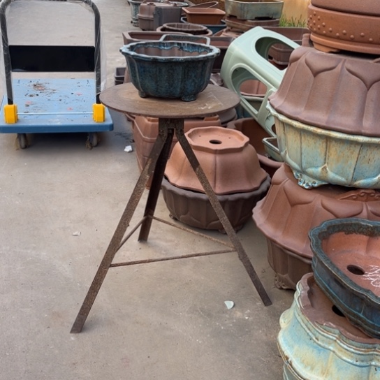 紫砂花盆用****6高温釉盆