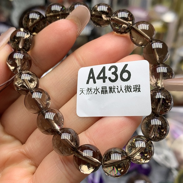 水晶手链10mm+未镶嵌水晶