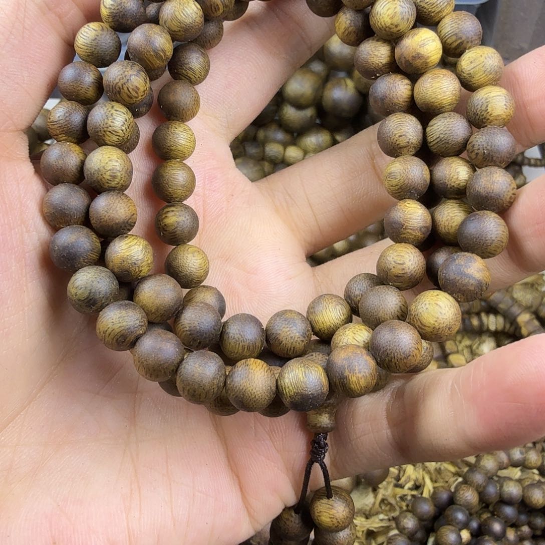 沉香沉香碎屑金**起卡8mm，21克➕