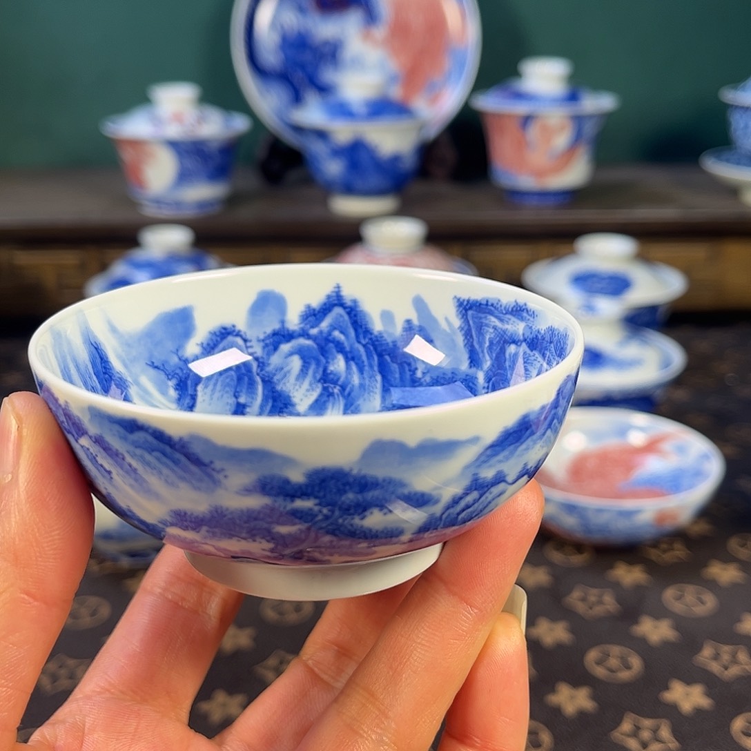 瓷片景德镇市手工手绘