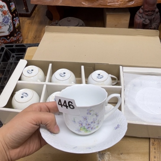 瓷片摆件工艺品瓷器摆件777 