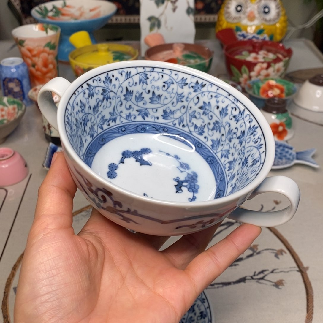 碟12 厘米 小杨瓷器陶瓷陶瓷