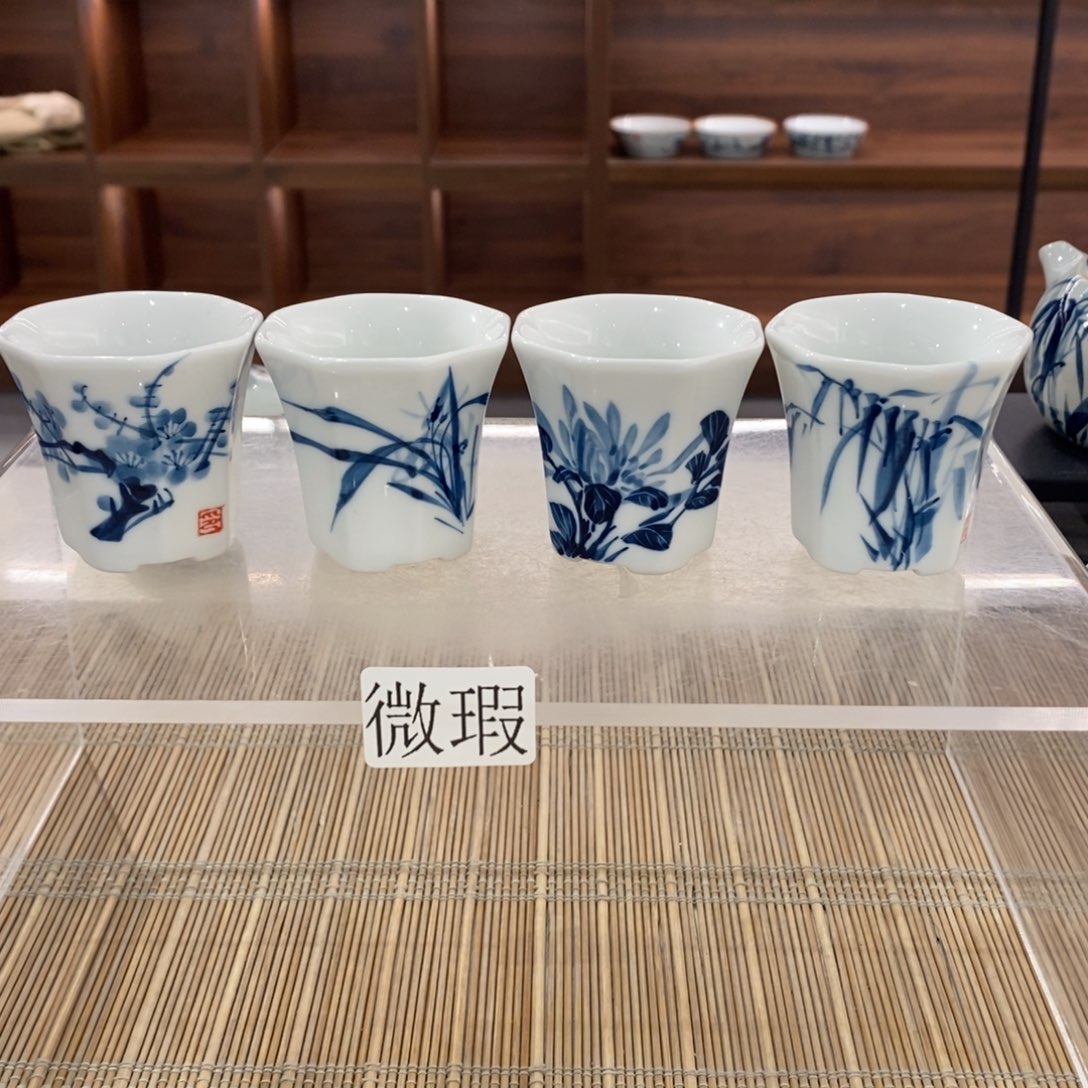 釉下彩手工绘制手工绘制