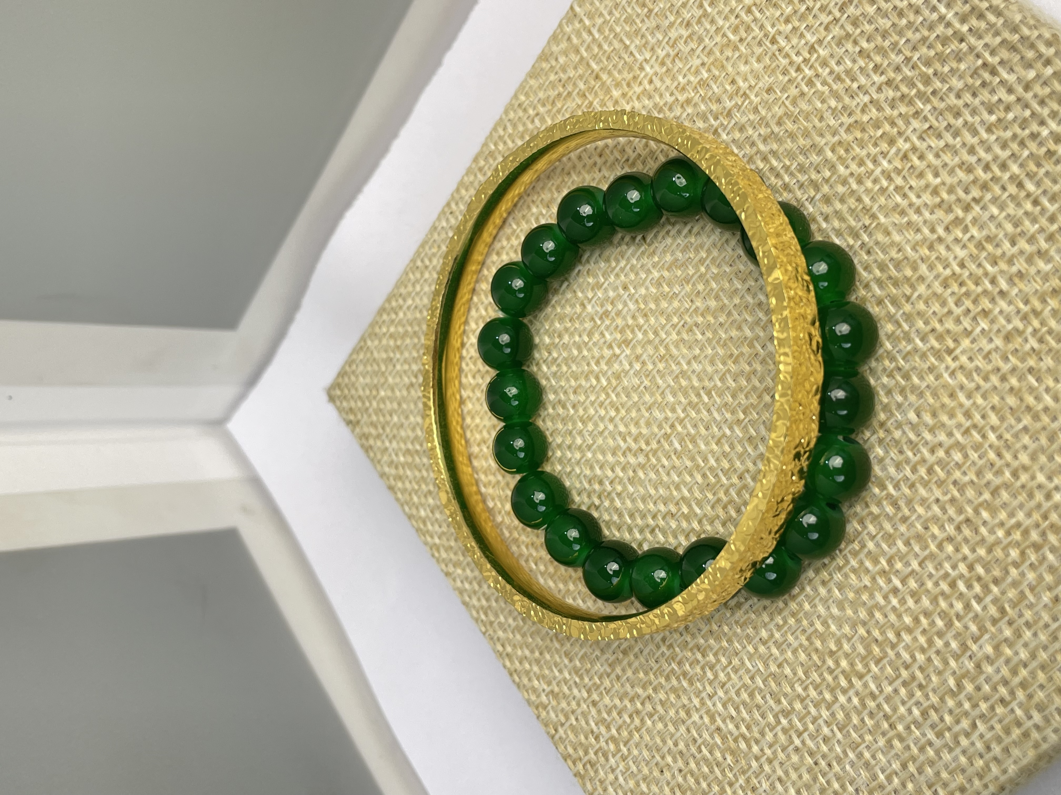 曼总专属-三面碎冰冰手镯