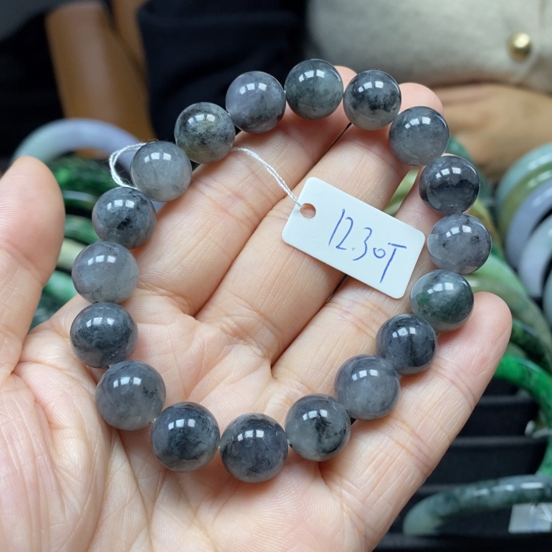 翡翠颈饰未镶嵌手串21号