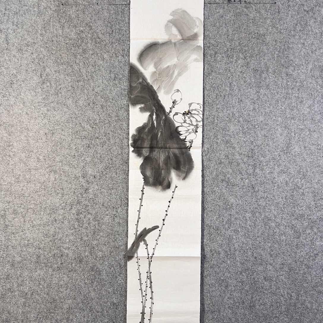 国画644 花鸟在此处飞翔也不太方便呀