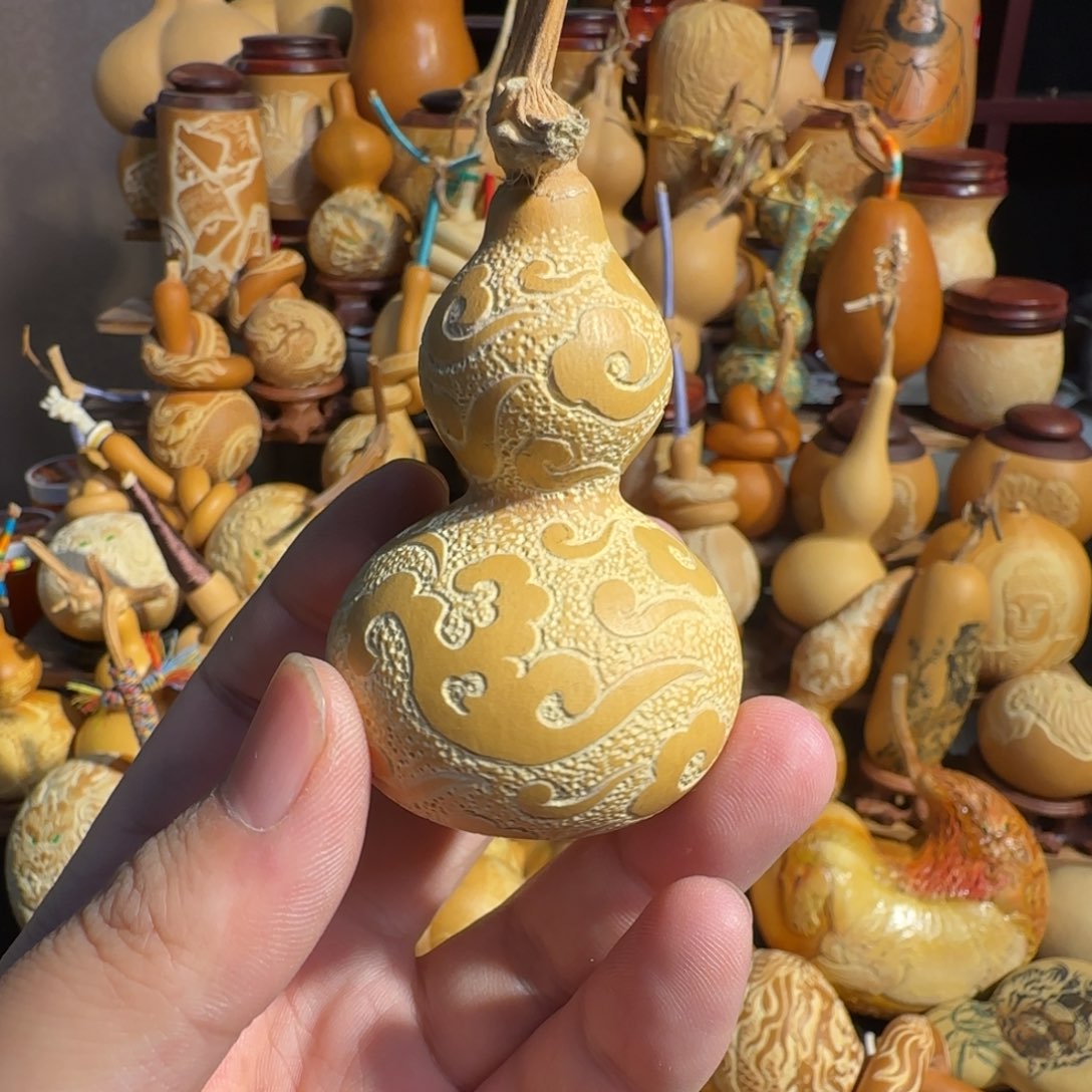 有机玻璃祥云葫芦