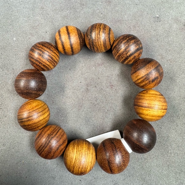 B474沉木圆珠手串