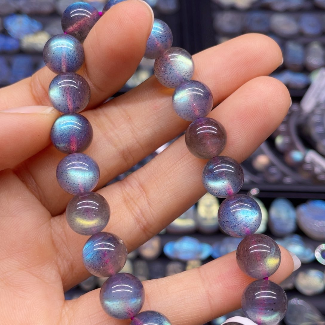 长石手串未镶嵌9.8左右