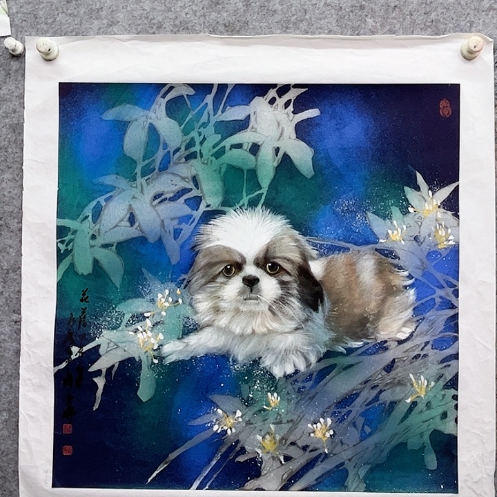 国画邓永广国画作品