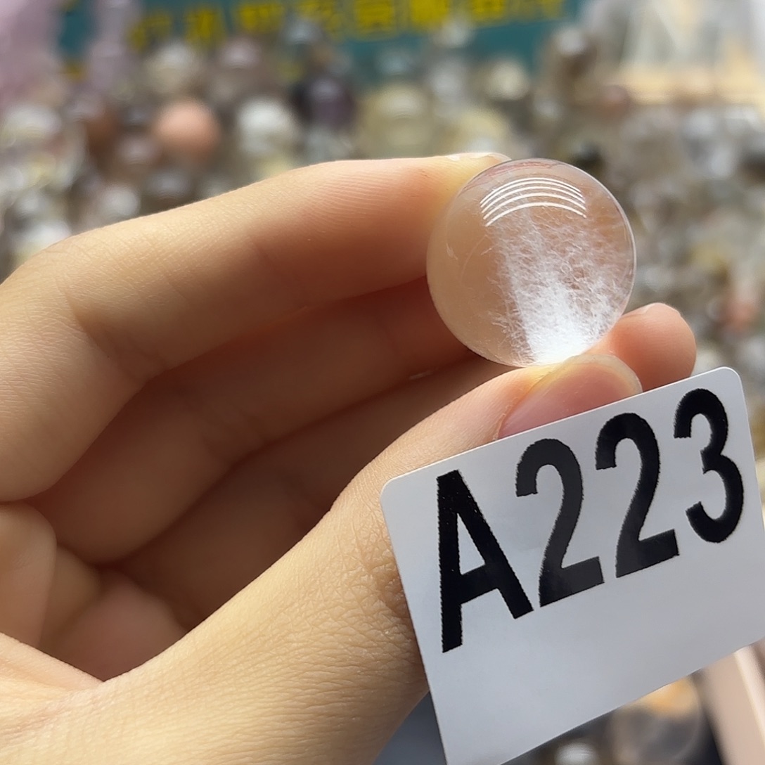 铁***喵水晶珠宝半成品未镶嵌223