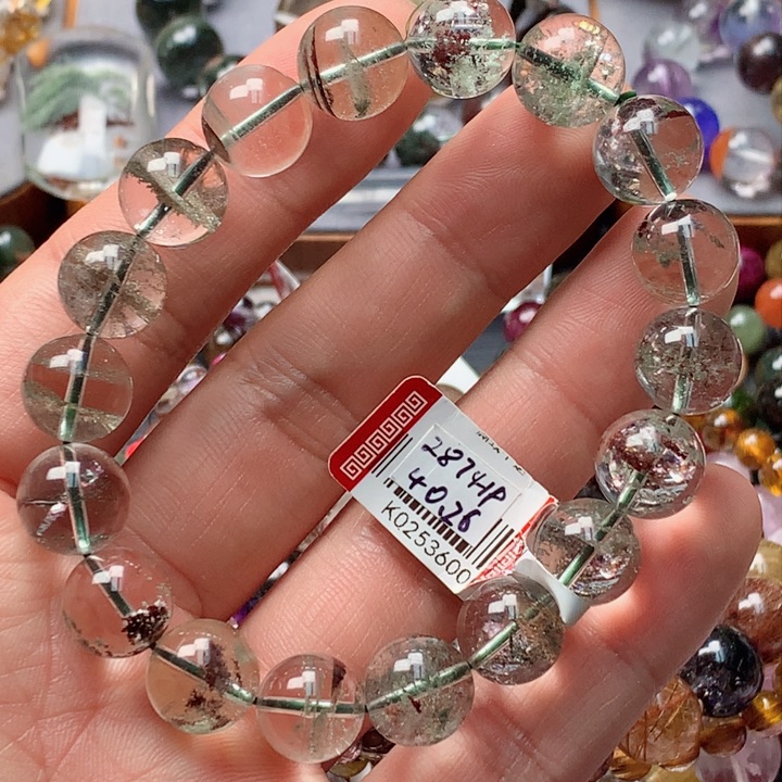 水晶手串未镶嵌天然