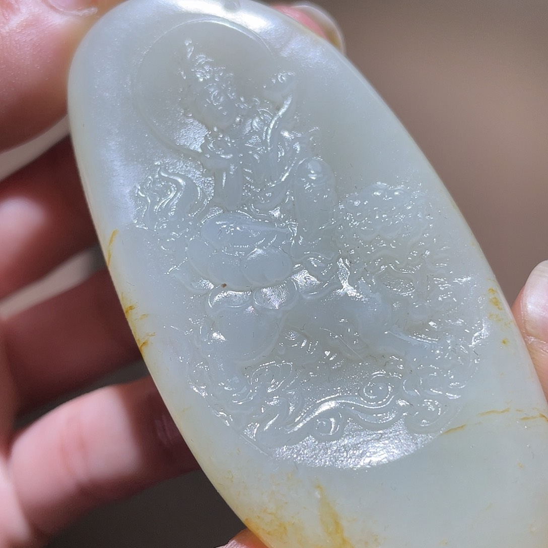 和田玉颈饰未镶嵌Z6