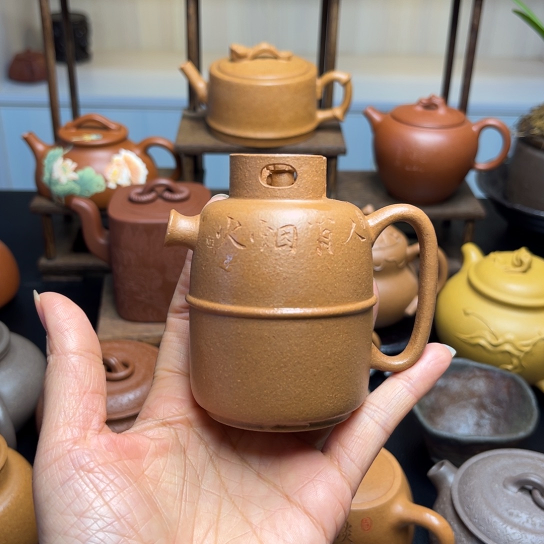瓦***哥茶壶紫砂手工制作原矿紫砂
