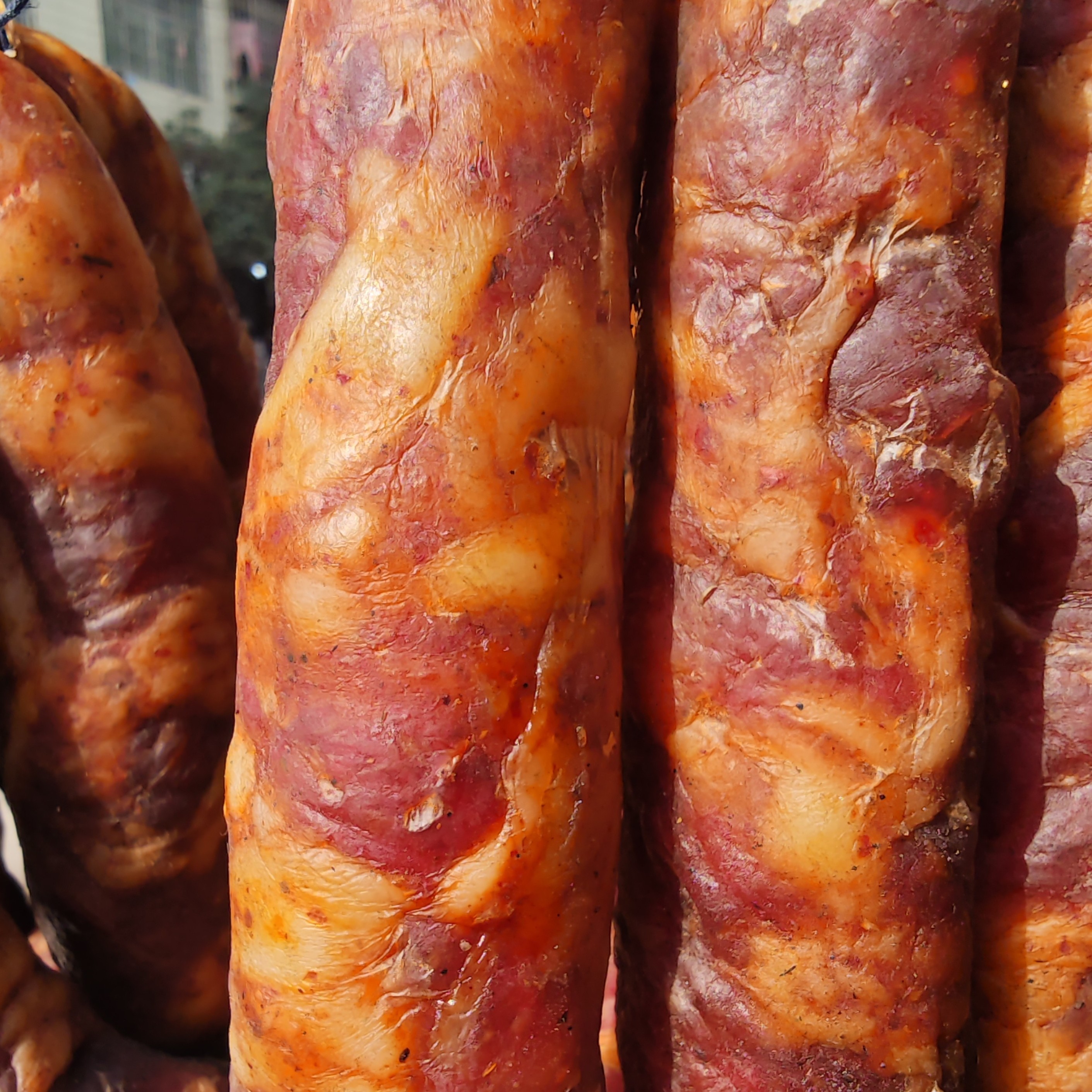 四川特产，香辣，麻辣，特辣香肠