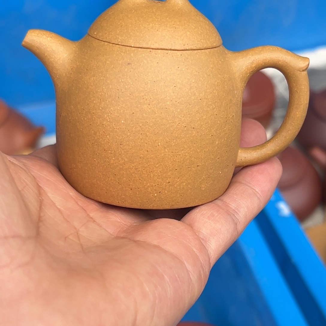 紫砂茶壶秦权壶微瑕100cccc
