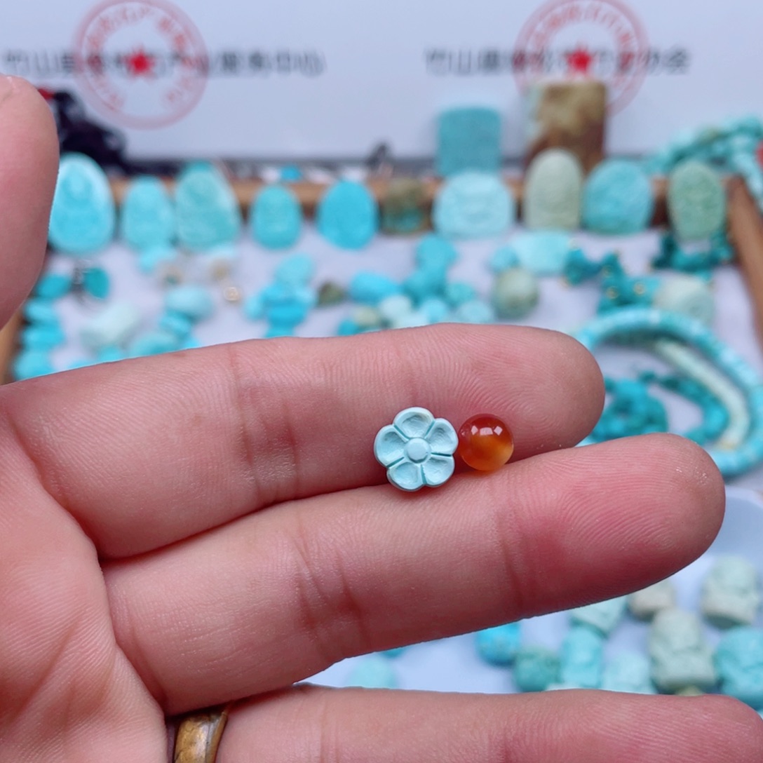 南红玛瑙未镶嵌颈饰968