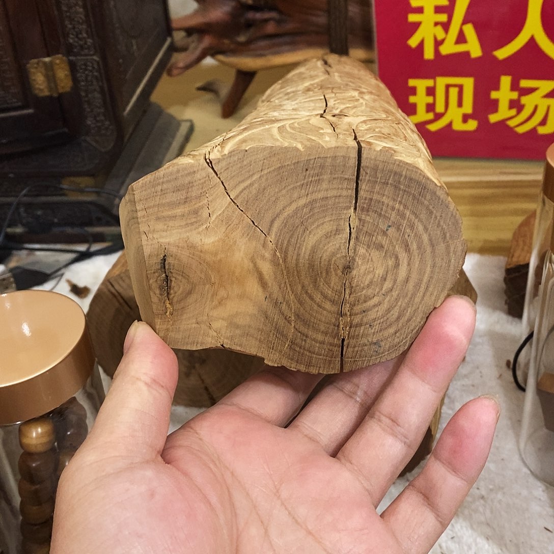 折***菜檀香木手串/手链私人定制1.6横纹圆珠