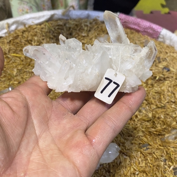 水晶水晶原石摆件未镶嵌