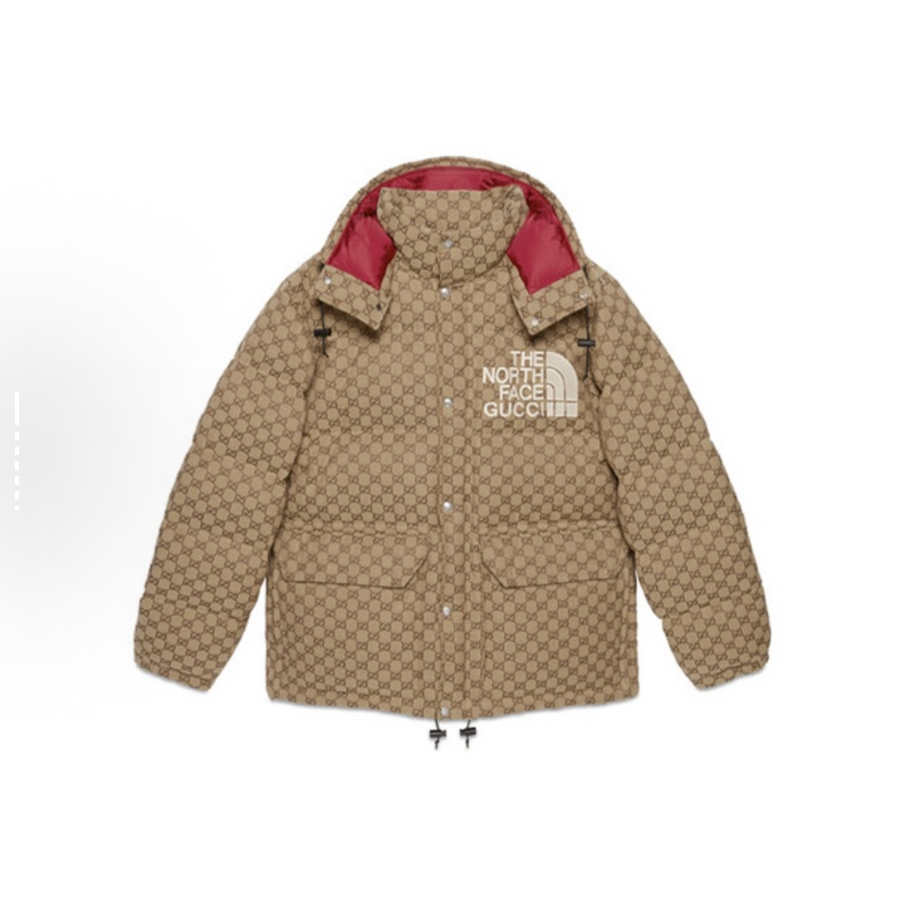 未使用 GUCCI/古驰 Gucci联名背面满印羽绒服/M码