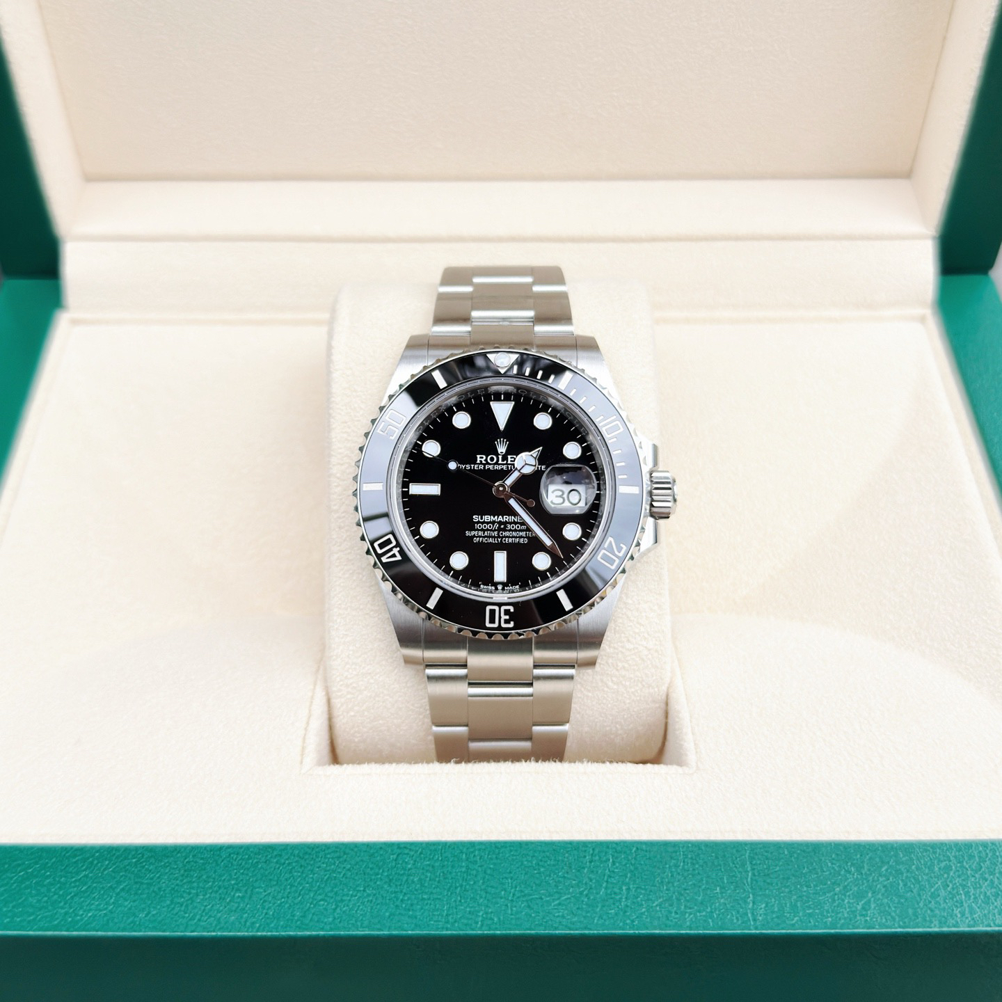 95新 Rolex/劳力士 潜航者 126610-0001 新款黑水鬼 23年全套