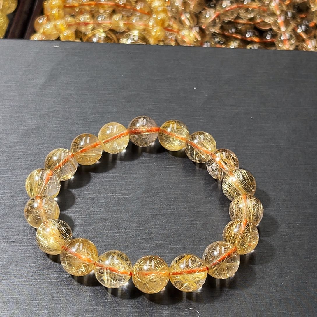 手串发晶未镶嵌钛晶