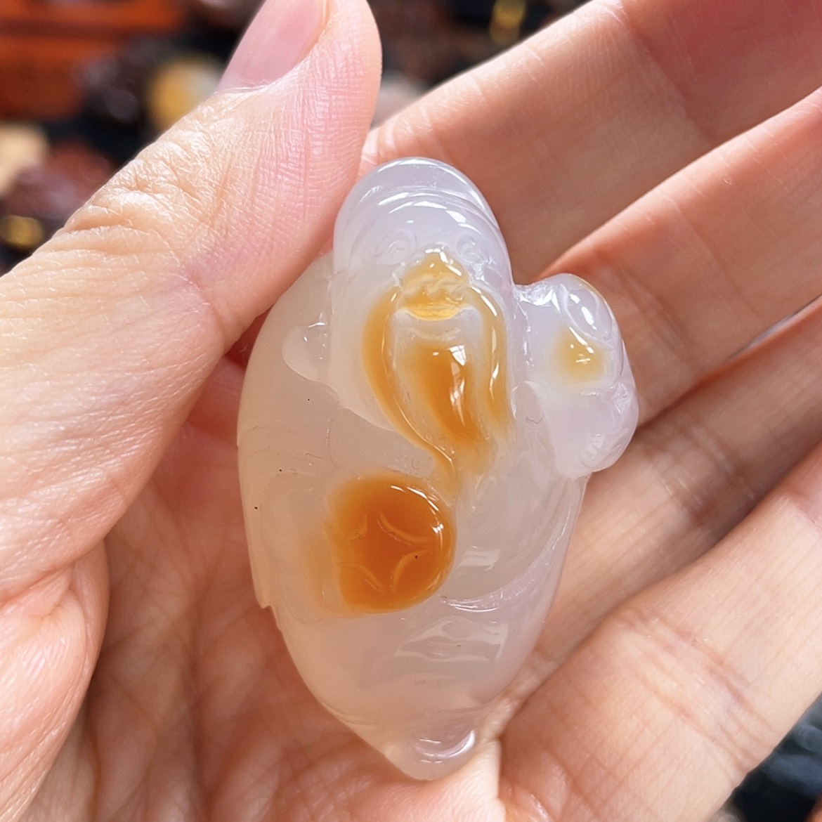 【闪购商品】玛瑙/玉髓珠宝半成品未镶嵌